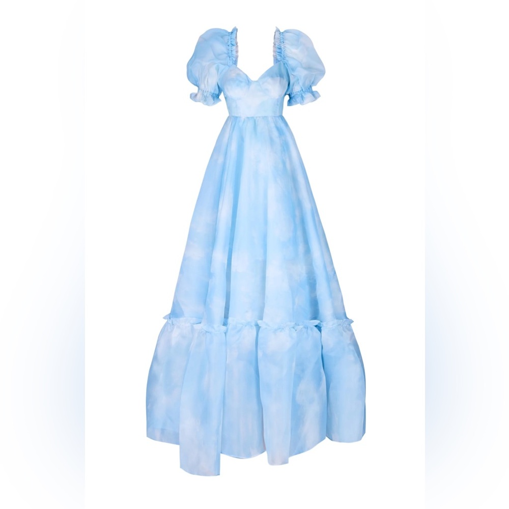 Selkie Blue Maxi Dress